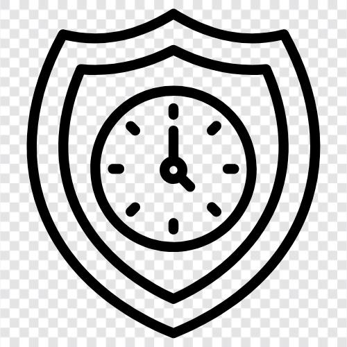 Управление временем, советы по управлению временем, программное обеспечение по управлению временем, защита времени Значок svg