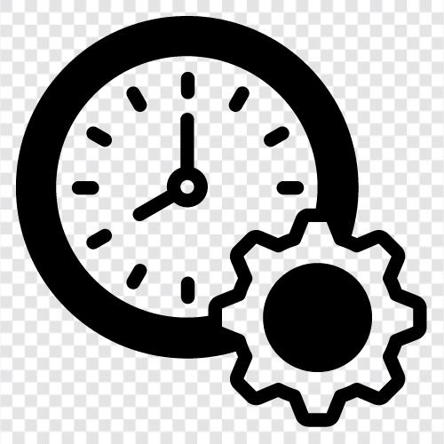 zaman yönetimi ipuçları, zaman yönetimi becerileri, zaman yönetimi tavsiyesi, zaman yönetimi yazılımı ikon svg