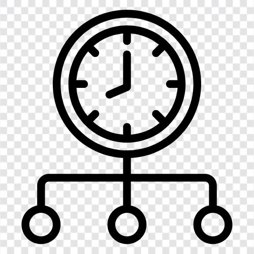 zaman yönetimi ipuçları, zaman yönetimi teknikleri, zaman yönetimi yazılımı, zaman yönetimi ikon svg