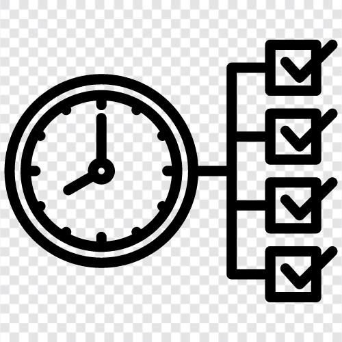 time management tips, time management software, time management techniques, time management system icon svg