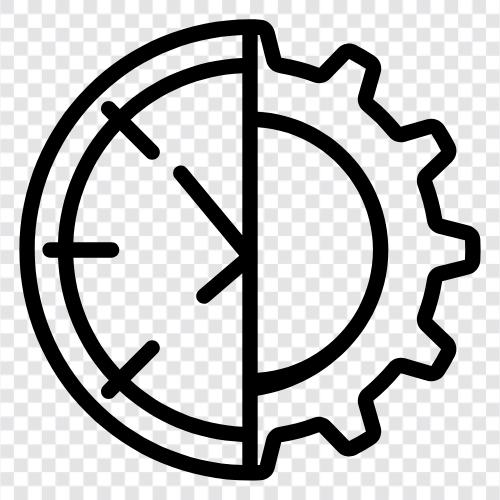 zaman yönetimi araçları, zaman yönetimi ipuçları, zaman yönetimi sistemi, zaman yönetimi yazılımı ikon svg