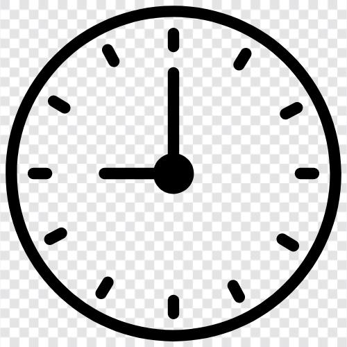 Zeit, Alarm, Digital, Analog symbol