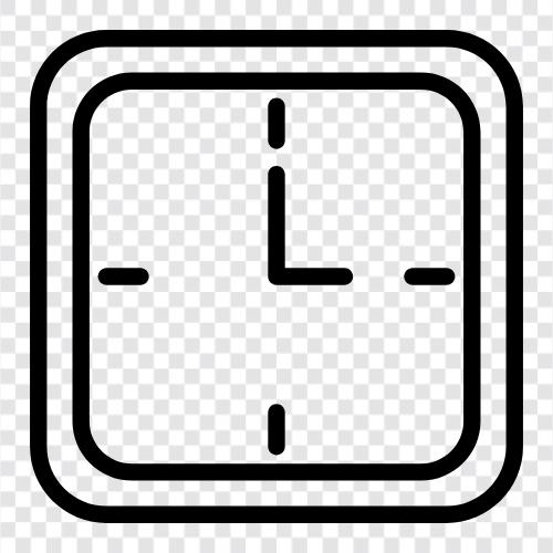 Zeit, Timer, Alarm, Uhr symbol