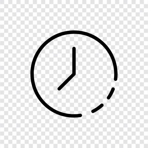 time, alarm, digital, analogue icon svg