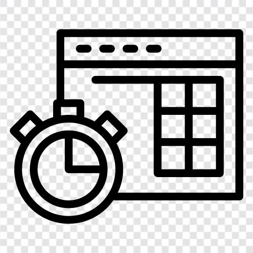 time, schedule, due date, deadline icon svg