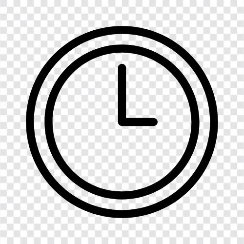 Zeit, Wanduhr, digitale Uhr, analoge Uhr symbol