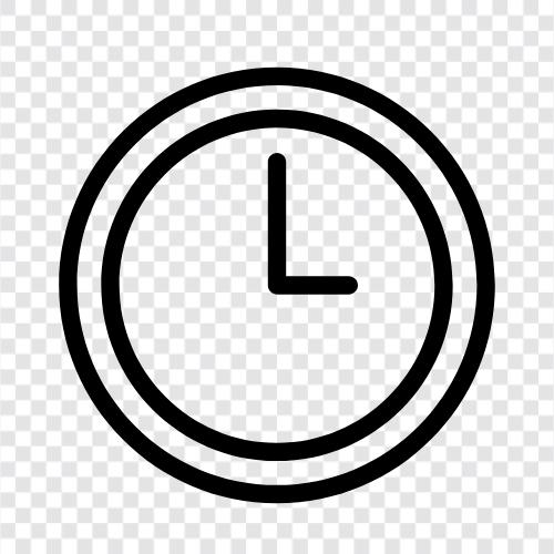 time, alarm, time zone, watch icon svg