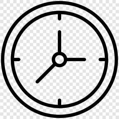Zeit, Wecker, Digitaluhr, analoge Uhr symbol