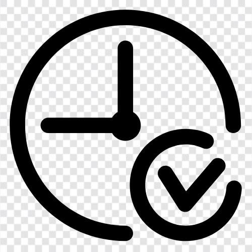 time to approve, approve time icon svg