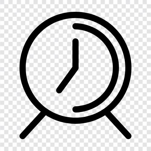 time, digital, alarm, watch icon svg