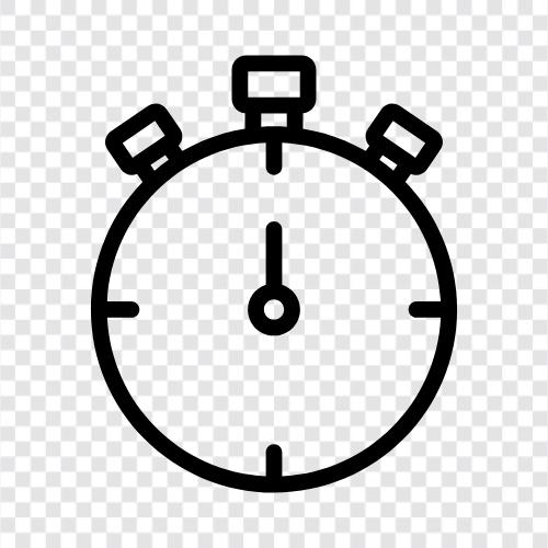 Timer, Uhr, Zeit, Timing symbol