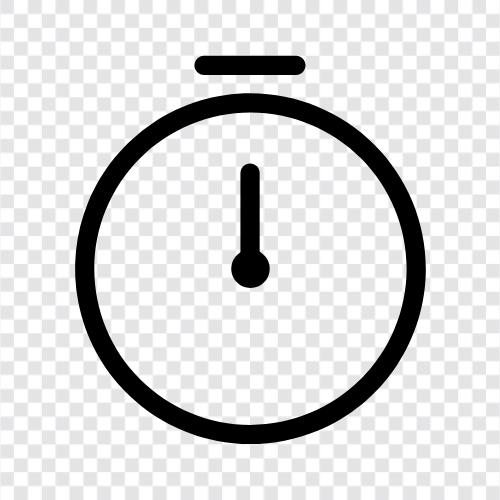 Timer, Zeit, Uhr, Zeitmessung symbol