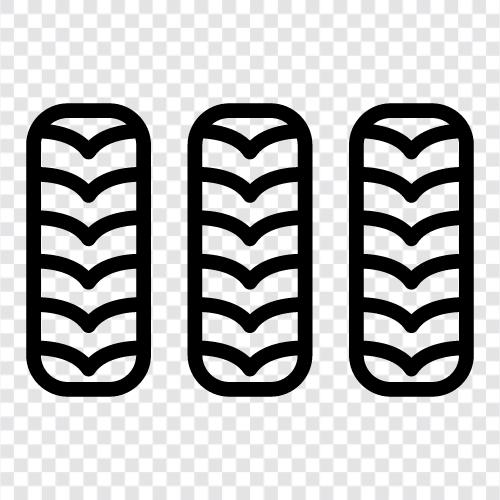 tire, rubber, car icon svg