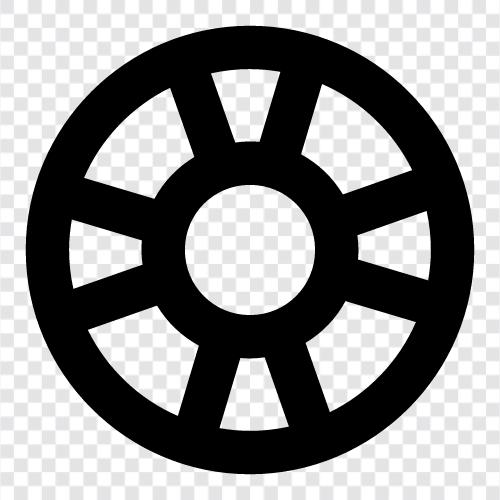 Reifenfirma, Reifengeschäft, Reifengrößen, Reifenreparatur symbol