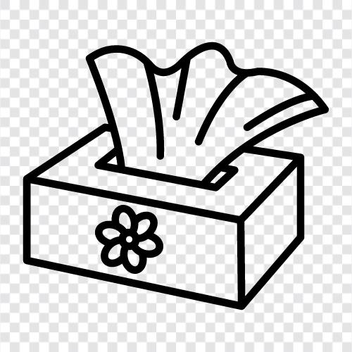 Tissue Paper, Tissue Packaging, Tissue Box symbol