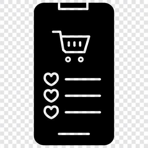 todo list, tobuy list, shopping list, grocery list icon svg