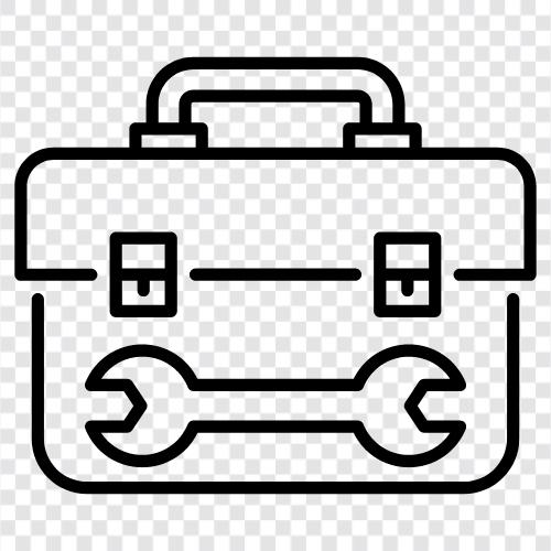 Tool Box, Tool Bag for Men, Tool Bag for Women, Tool Bag icon svg