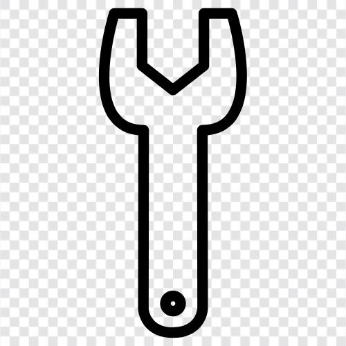 tool, socket, pliers, wrench set icon svg