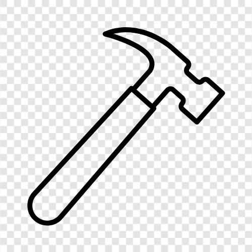 tool, construction, metal, forging icon svg