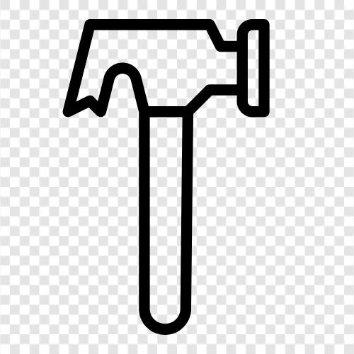 tool, construction, demolition, Hammer icon svg