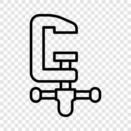 tool, clamp, air, valve icon svg