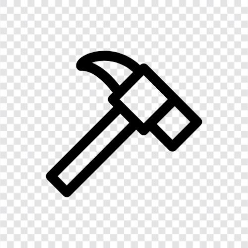 tool, construction, metal, forging icon svg