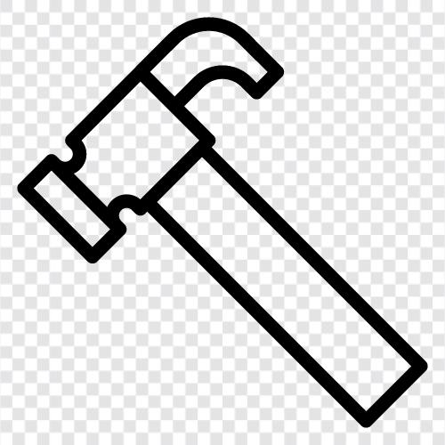 tool, construction, metal, forging icon svg