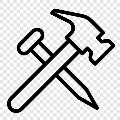 tool, construction, demolition, smithing icon svg