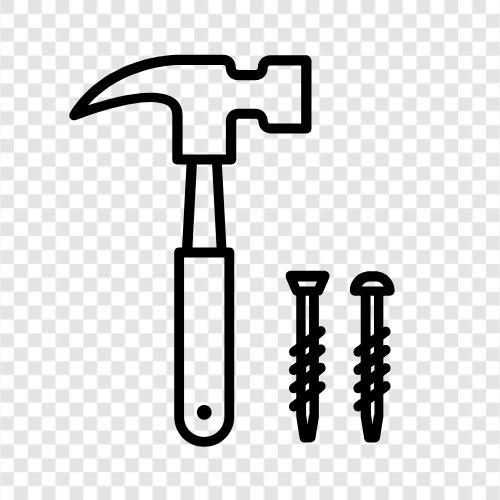 Werkzeug, Hardware, Reparatur, Fixierung symbol