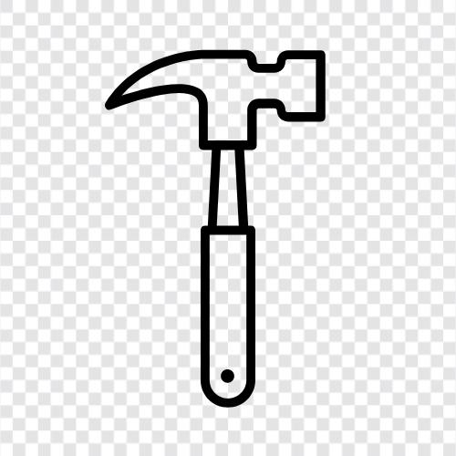 tool, metal, construction, demolition icon svg