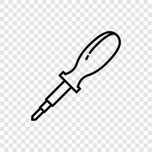 tool, driver, wrench, bit icon svg