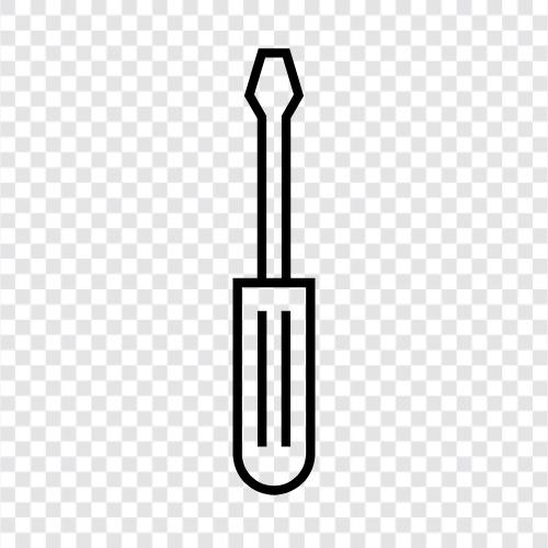 tool, screw, driver, repair icon svg