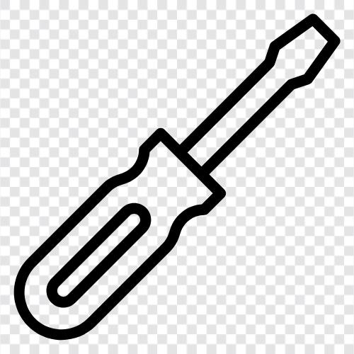 tool, repair, hardware, screws icon svg