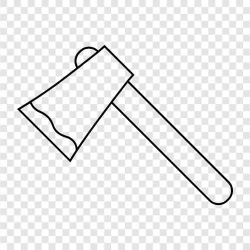 tool, axe, handle, head icon svg