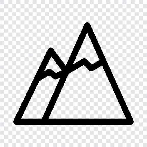 top, peak, summit, high icon svg