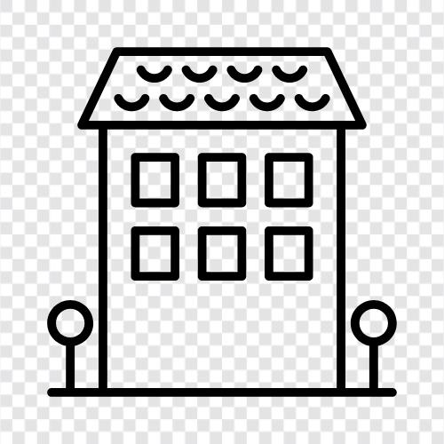 townhouses, apartments, apartments for rent, rentals icon svg