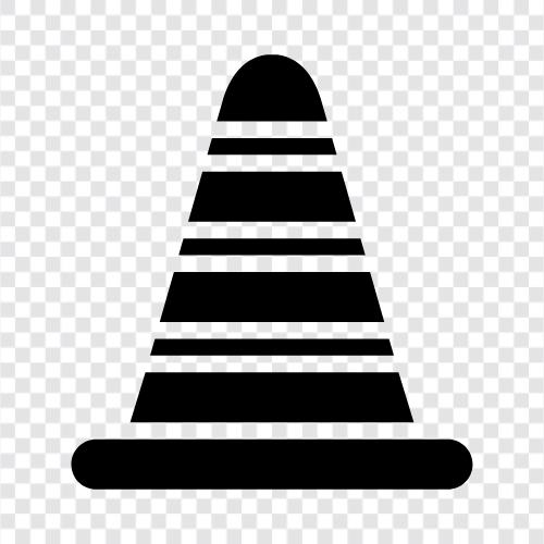 traffic cone, traffic cones, traffic control, traffic signals icon svg