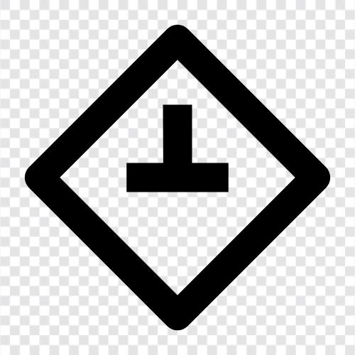 Verkehrswarnung, Verkehrskegel, Stoppschild, Heckschild symbol