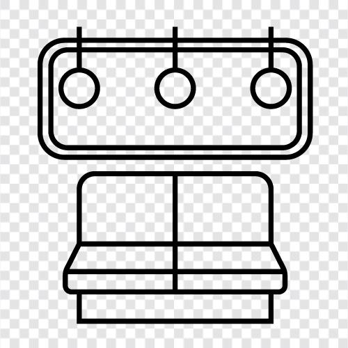 tren koltuğu incelemesi, tren koltuğu ikon svg