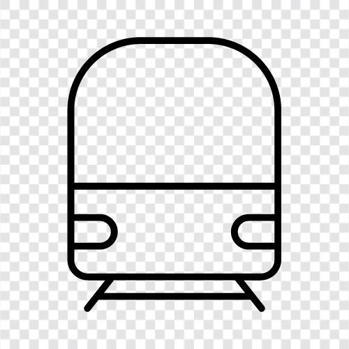 Train station, Railway, Rail system, Railroad icon svg