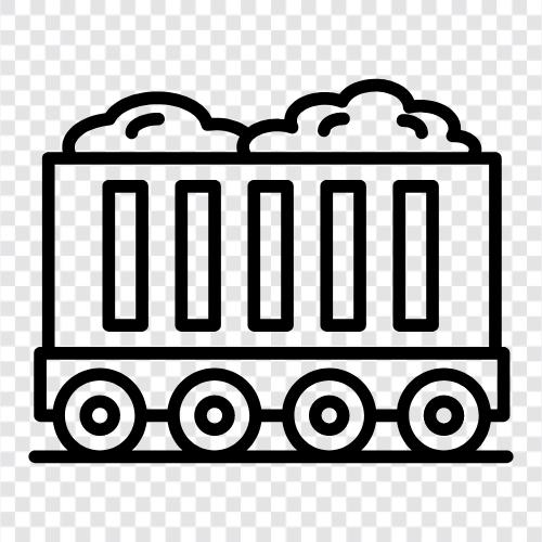 Train, Cargo, Transportation, Logistics icon svg