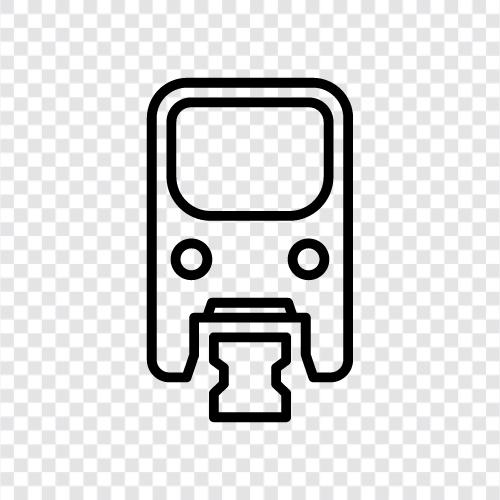 Transporation, Rail, Transit, Transportation icon svg