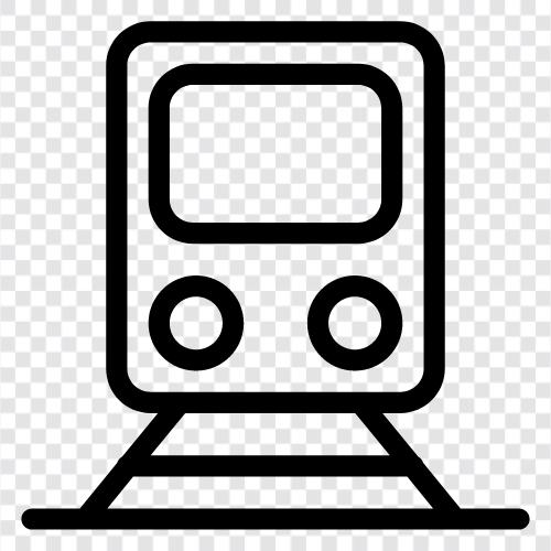 transport, locomotive, railway, track icon svg