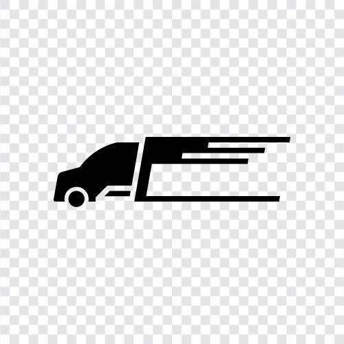 Transport, Fracht, Versand, LKW symbol