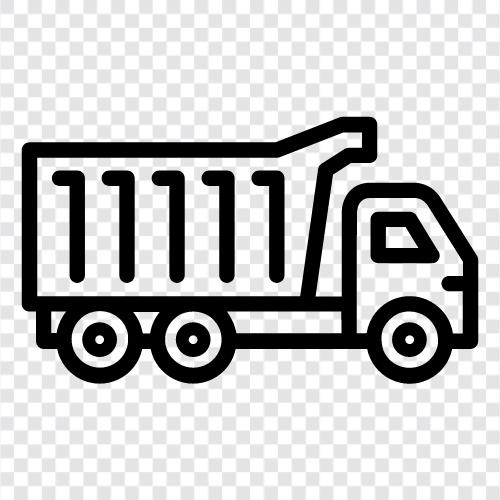 Transport, Fracht, Lastkraftwagen, Transport LKW symbol
