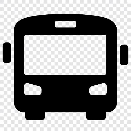 transportation, public transportation, city bus, intercity bus icon svg