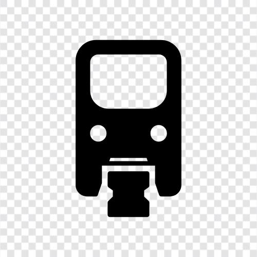 transportation, train, train system, Monorail icon svg