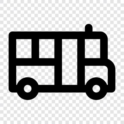 Transport, Schule, K12, Schulbus symbol