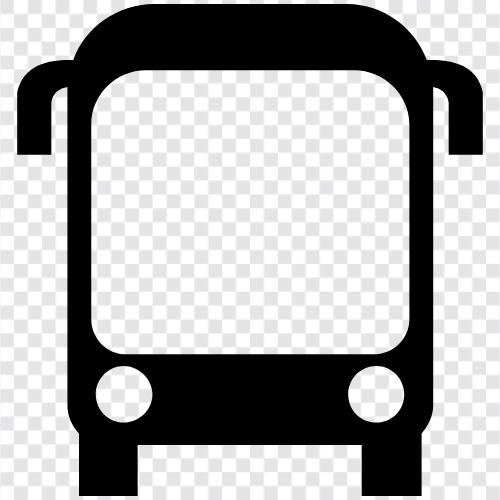 transportation, bus stop, bus route, bus schedule icon svg