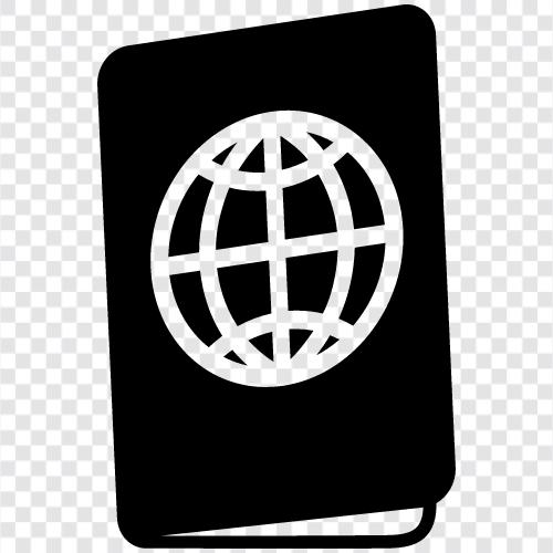 Reisen, Visum, Einwanderung, Staatsbürgerschaft symbol